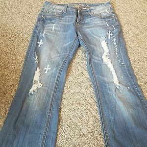 Cowgirl tuff rock star jeans